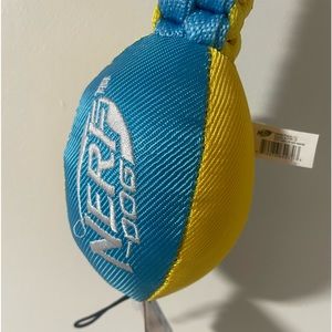 New nerf football tug of war dog toy